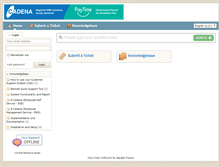 Tablet Screenshot of cs.cadena-hrmseries.com